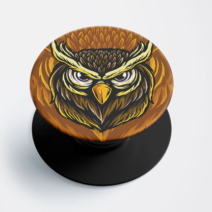 Fierce Owl Flat Pop Holder