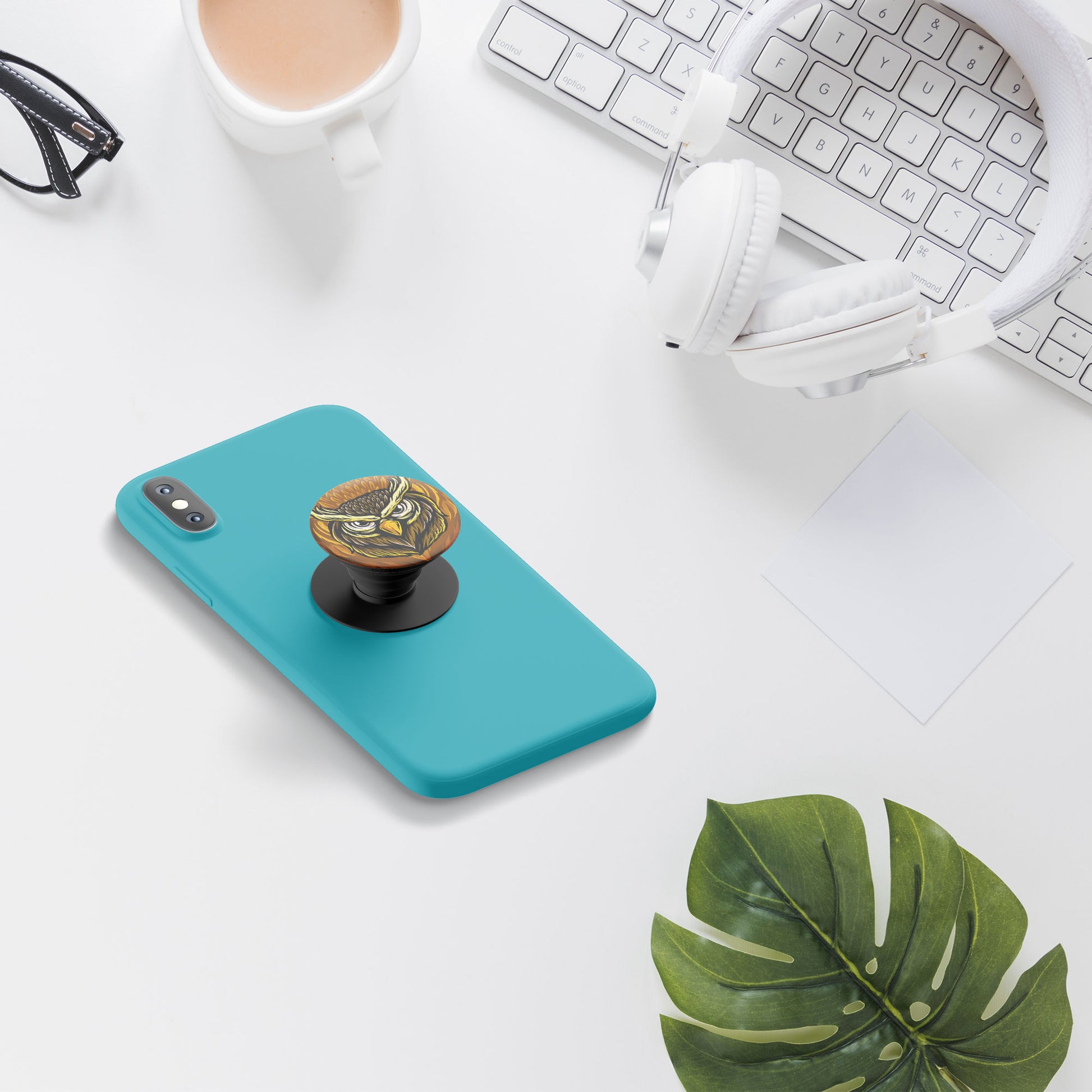Fierce Owl Flat Pop Holder