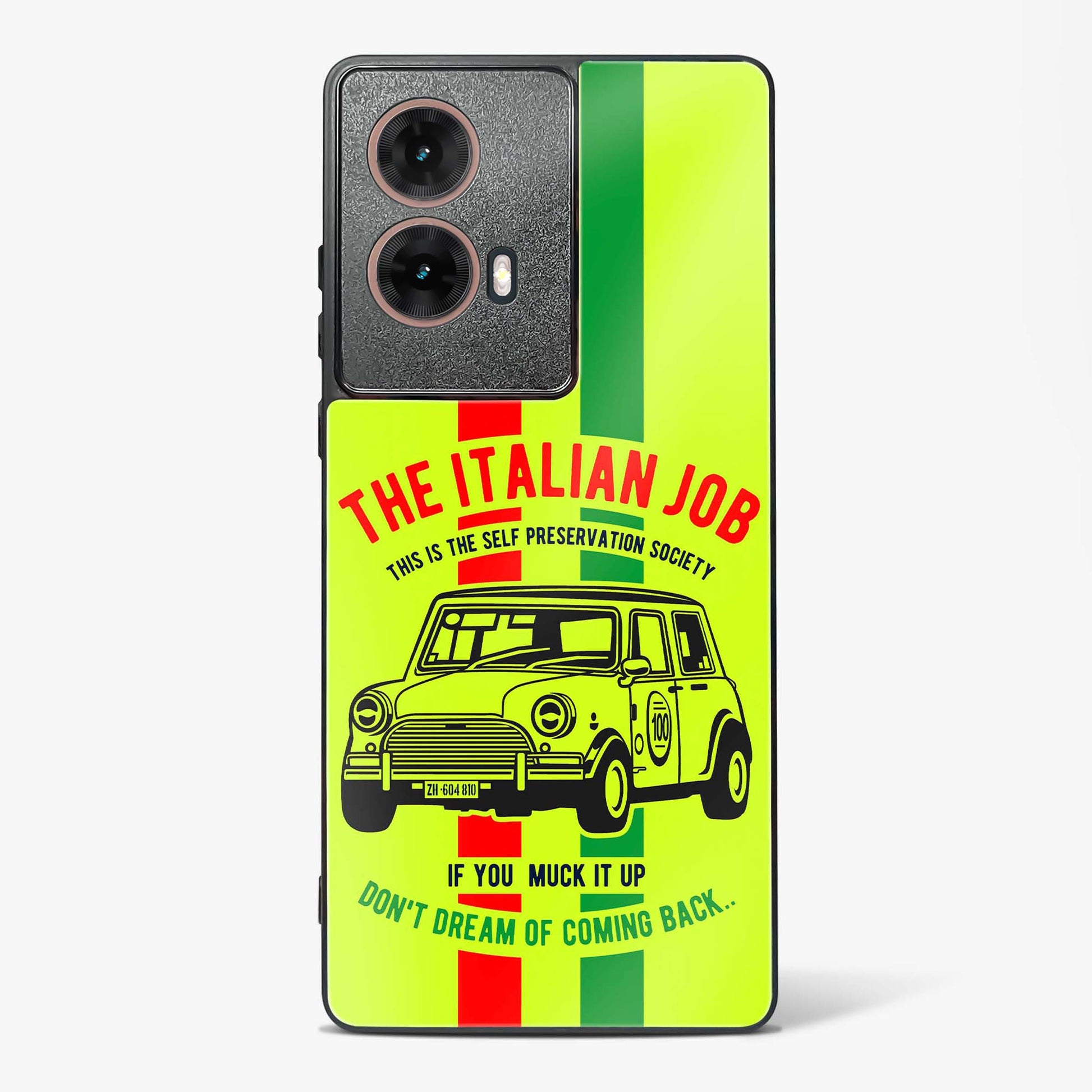 Flagstripe Cruiser Glass Phone Case-Moto G85 5G