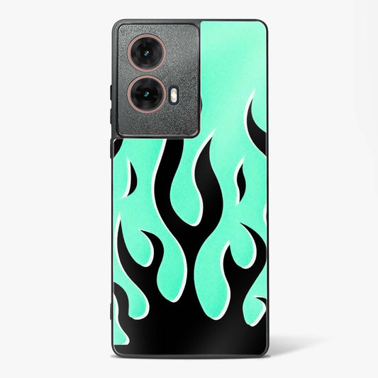 Flame Fusion Glass Phone Case-Moto G85 5G