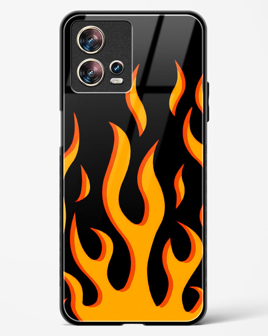 Flame Fusion Glass Phone Case-Motorola Edge 30 Fusion