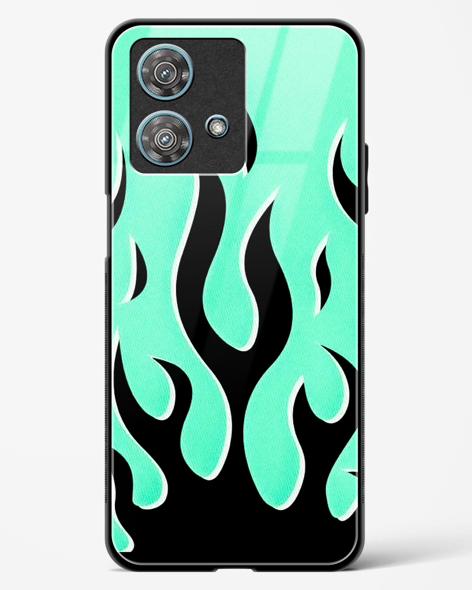 Flame Fusion Glass Phone Case-Motorola Edge 40 Neo