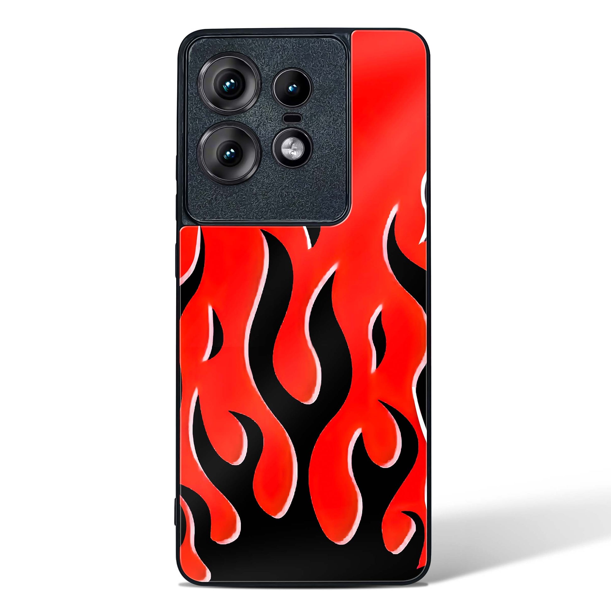 Flame Fusion Glass Phone Case-Motorola Edge 50 Pro
