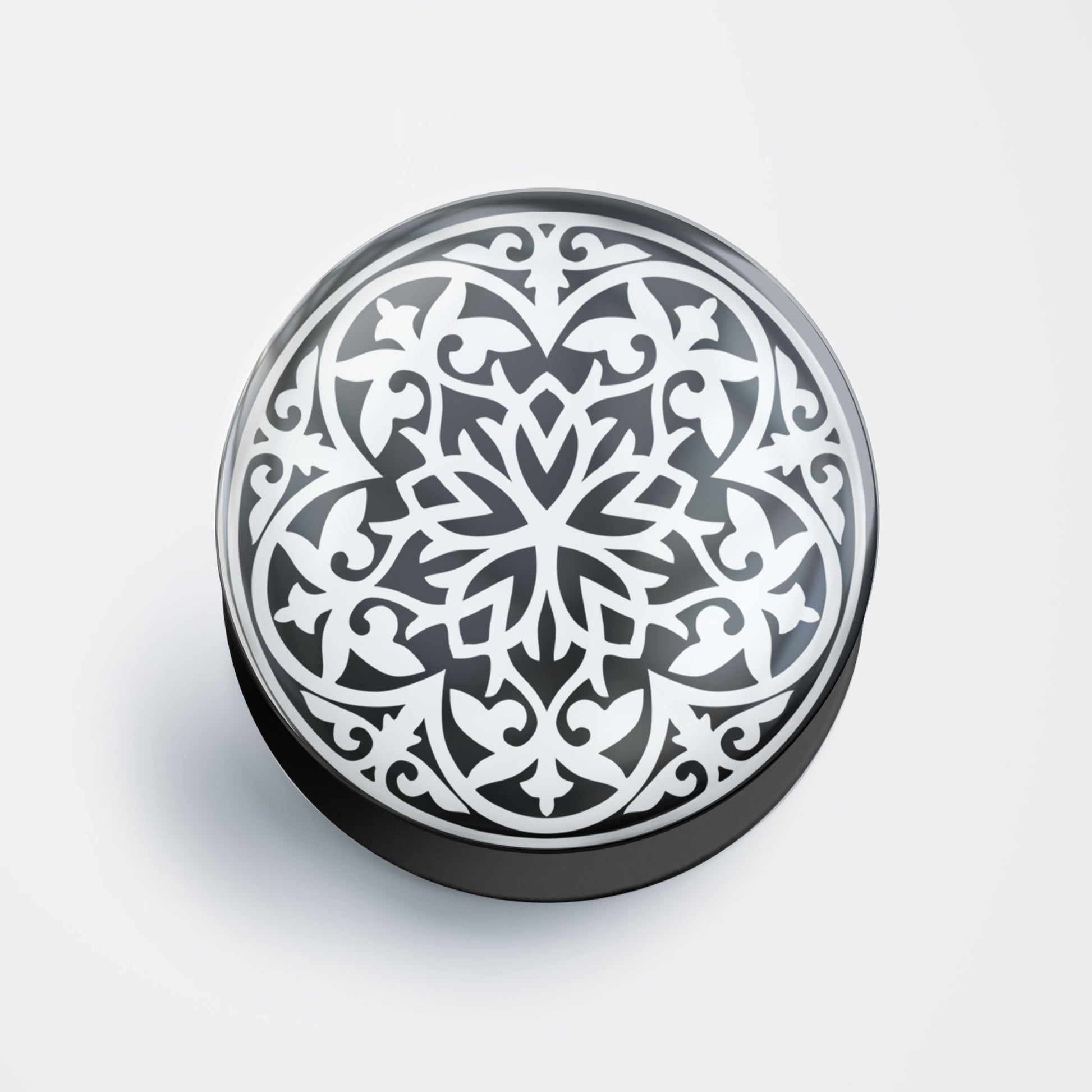 Floral Pattern Gloss Pop Holder