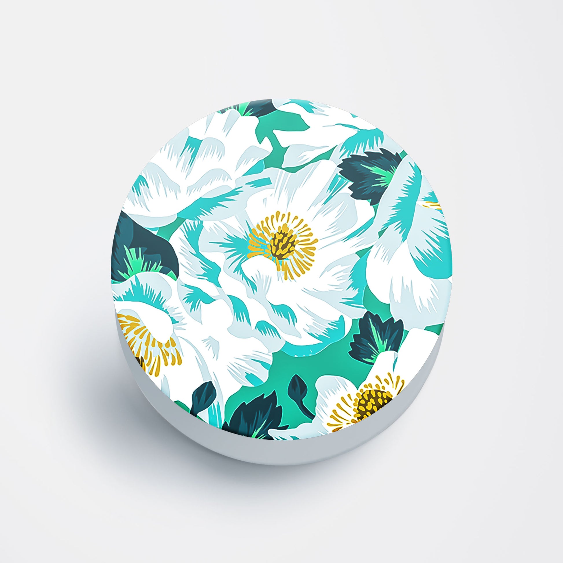 Floral Rain Flat Pop Holder