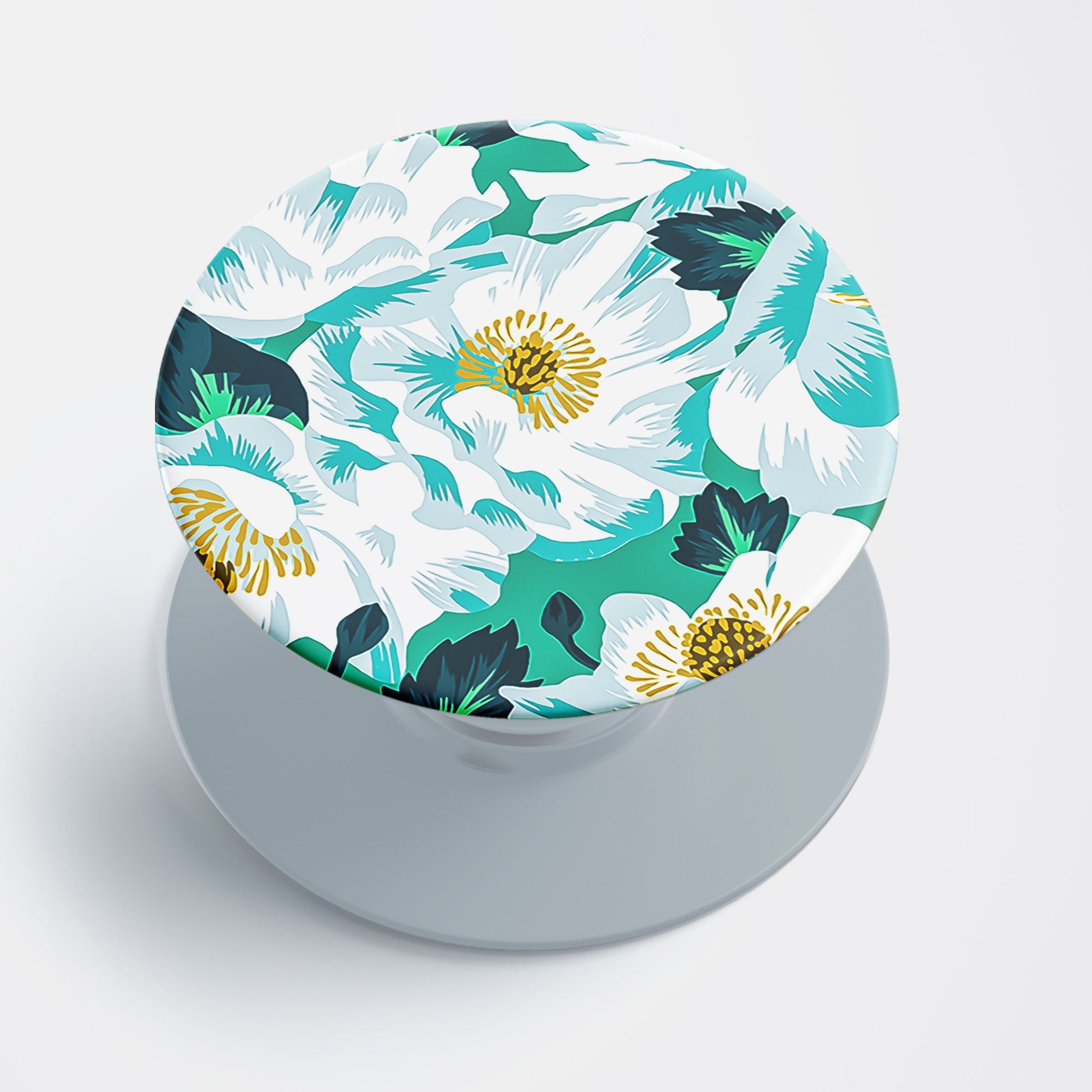 Floral Rain Flat Pop Holder
