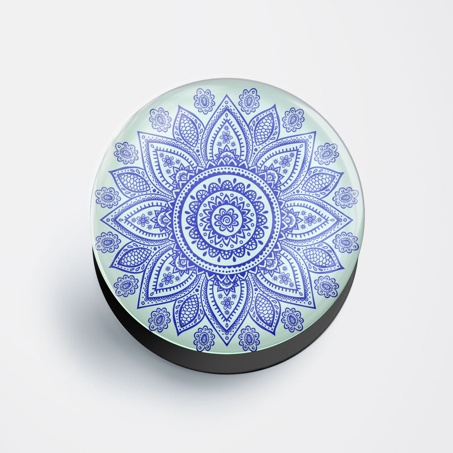 Floral Symphony Mandala Gloss Pop Holder