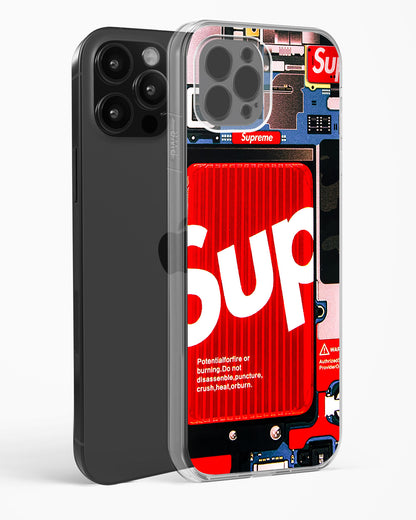 Funky Internal Circuit Clear Silicone Case