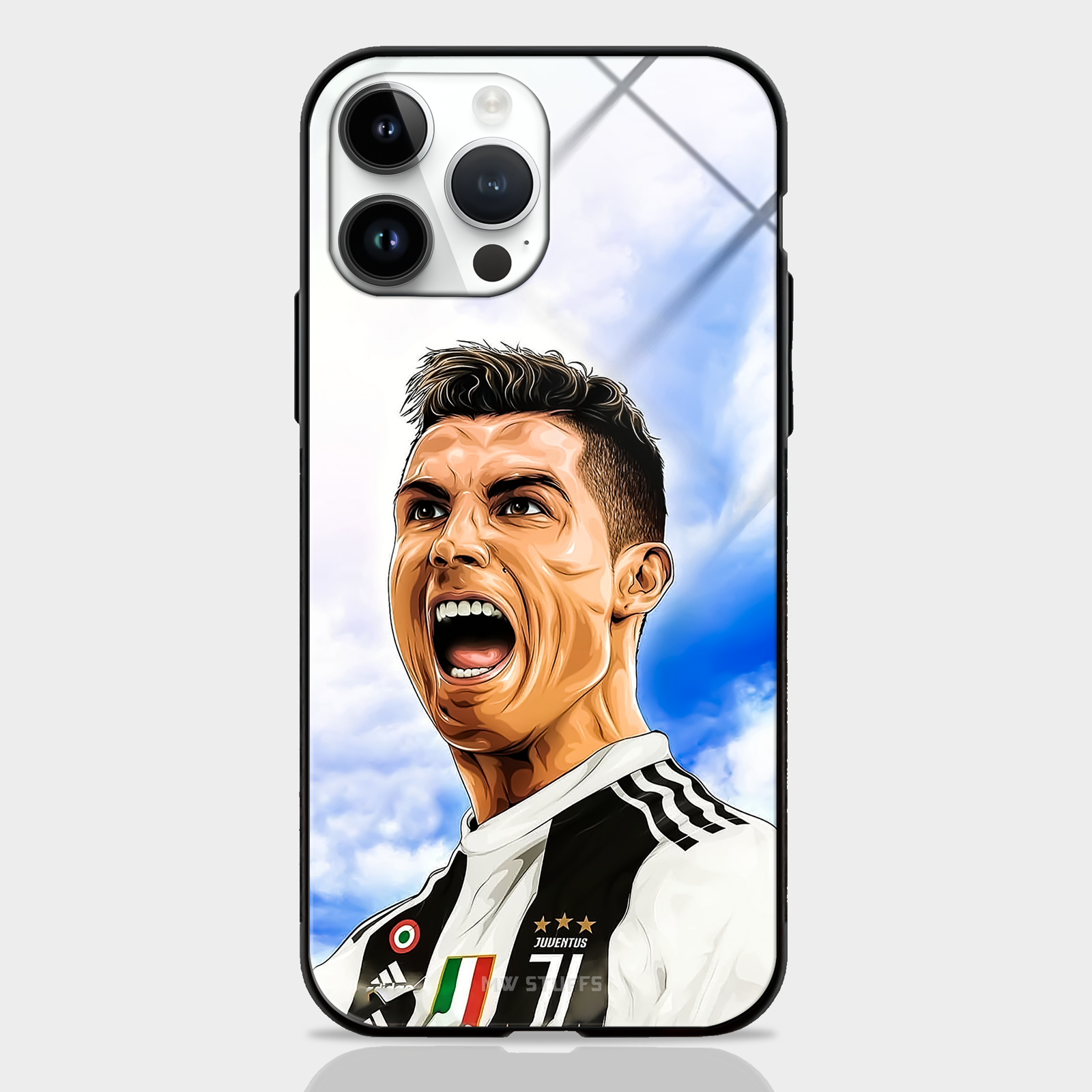 Furious Ronaldo Glass Case -  - MW Stuffs - 