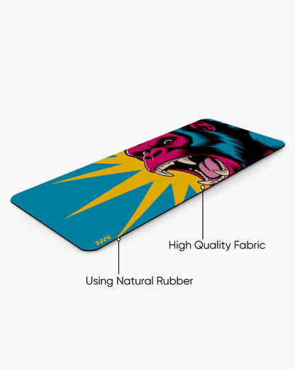 Fury Unleashed Neon Roar Deskmat