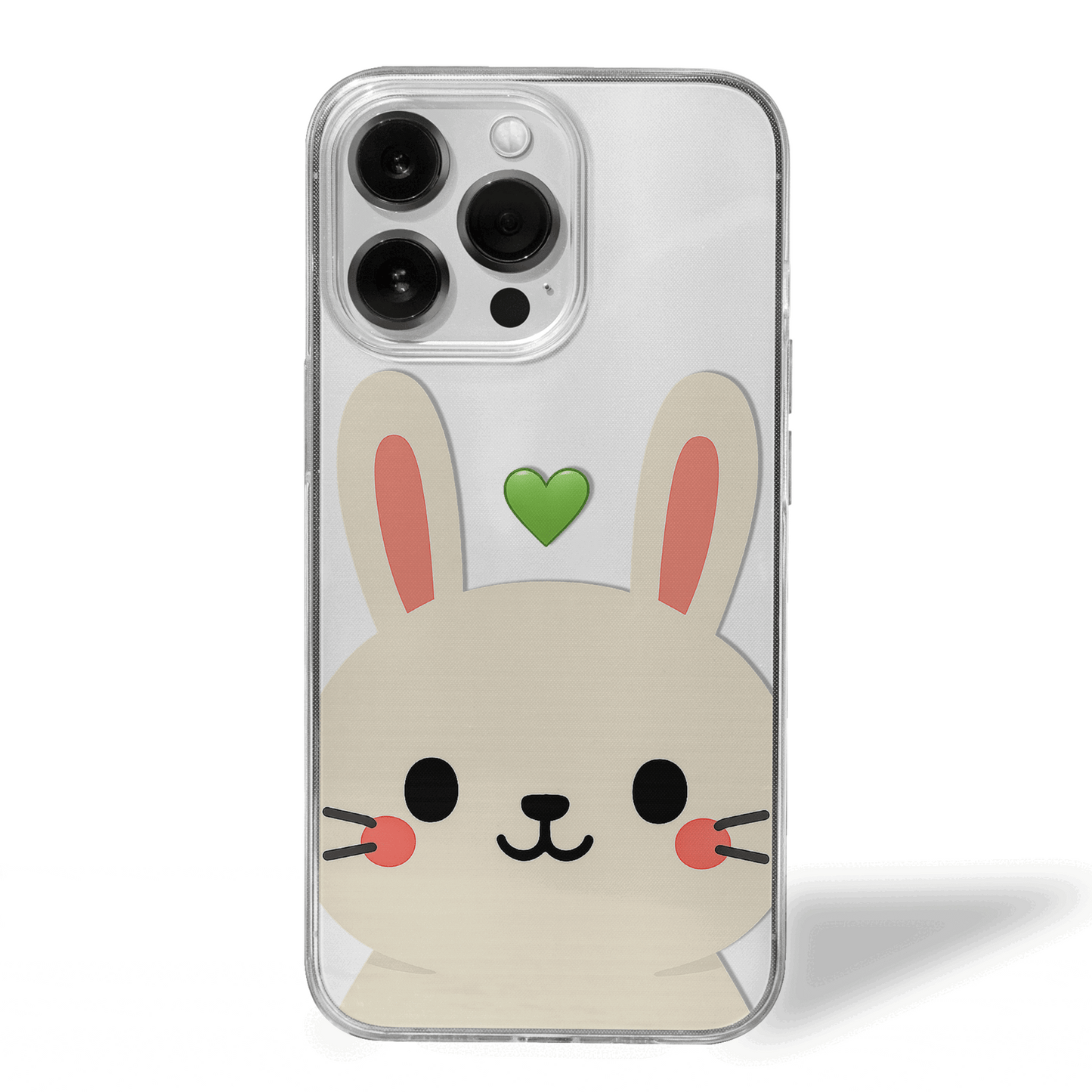 Kawaii Cartoons Clear Silicone Case