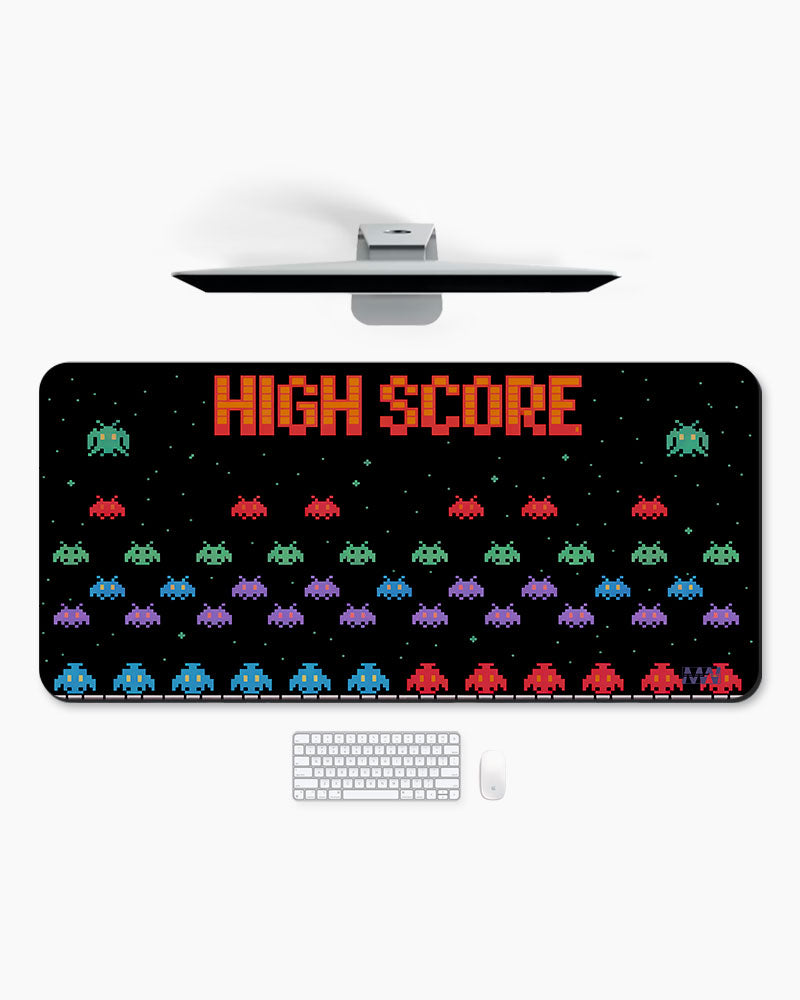 Galactic High Score deskmat