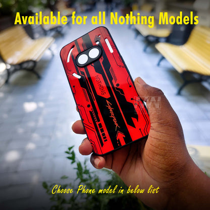 Custom Name Gaming Abstract Theme GLASS CASES (In 2 colors)