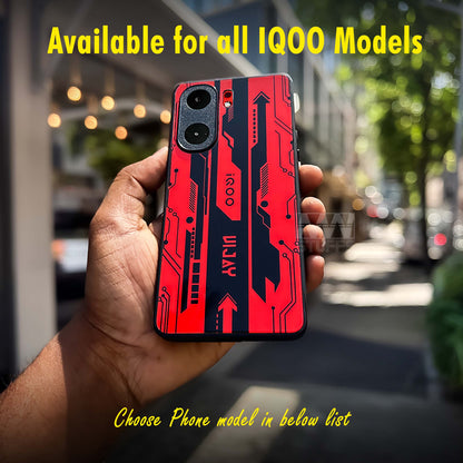 Custom Name Gaming Abstract Theme GLASS CASES (In 2 colors)