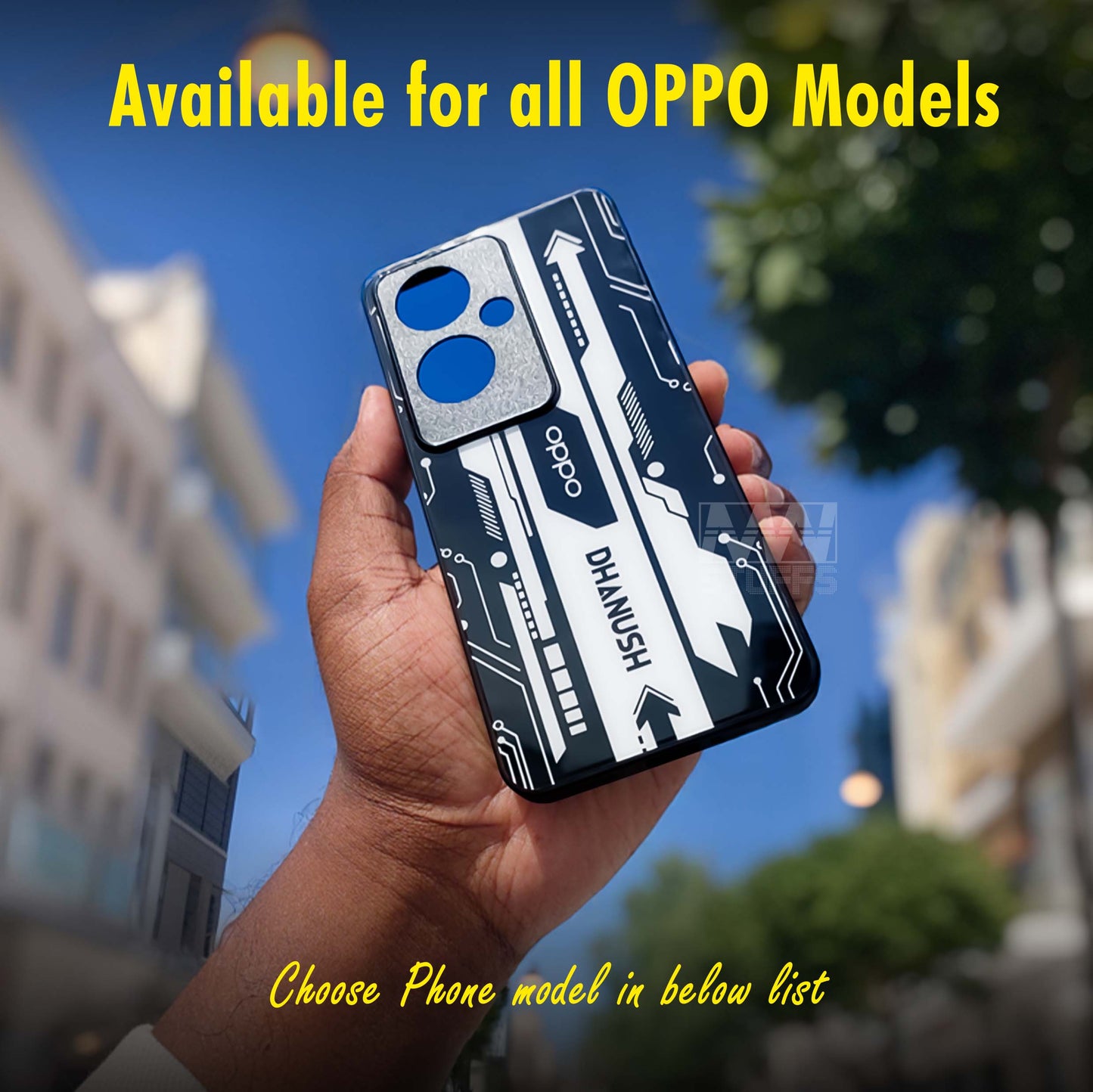 Custom Name Gaming Abstract Theme GLASS CASES (In 2 colors)