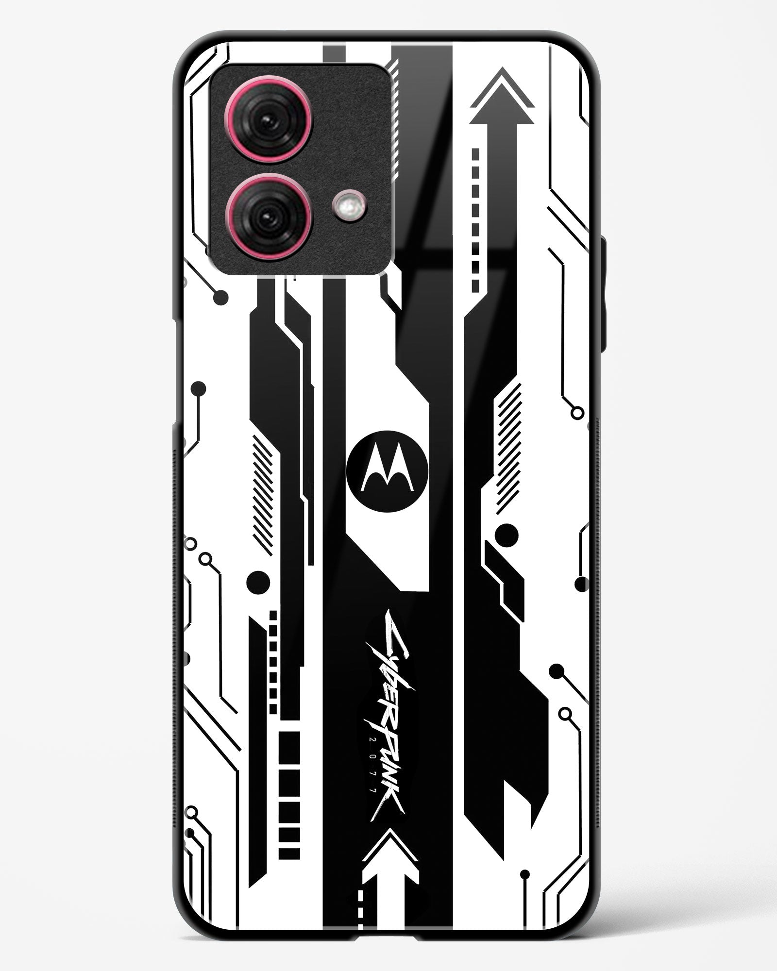 Gaming Abstract Glass Phone Case-Moto G84 5G