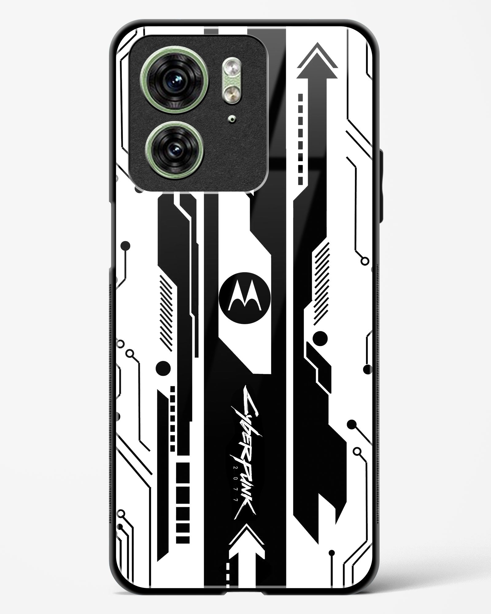 Gaming Abstract Glass Phone Case-Motorola Edge 40