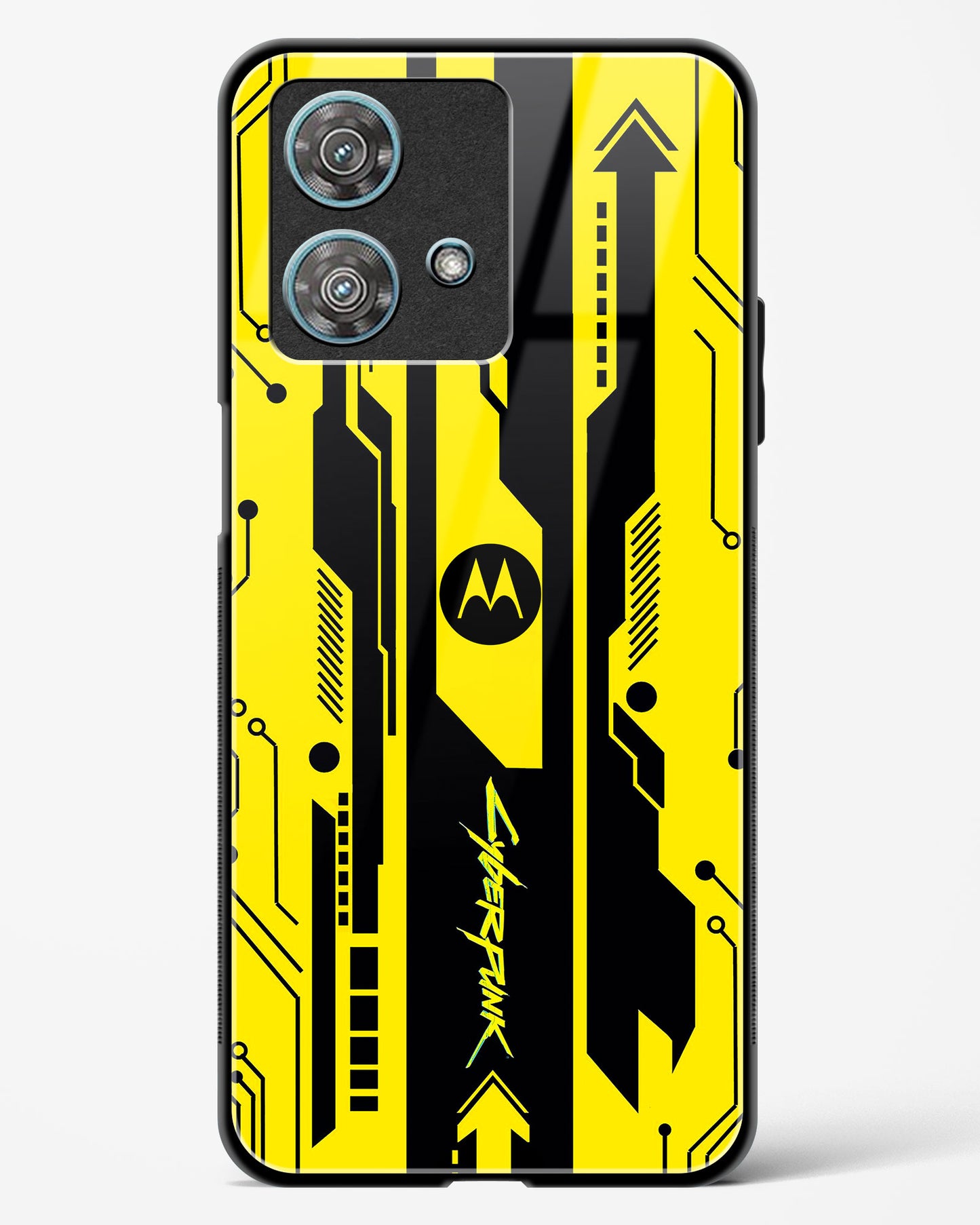 Gaming Abstract Glass Phone Case-Motorola Edge 40 Neo