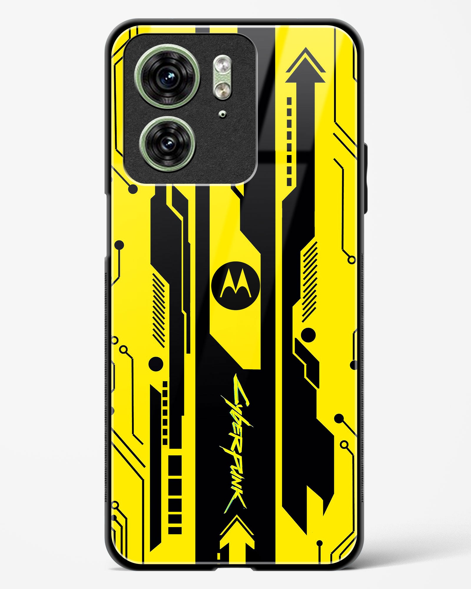Gaming Abstract Glass Phone Case-Motorola Edge 40