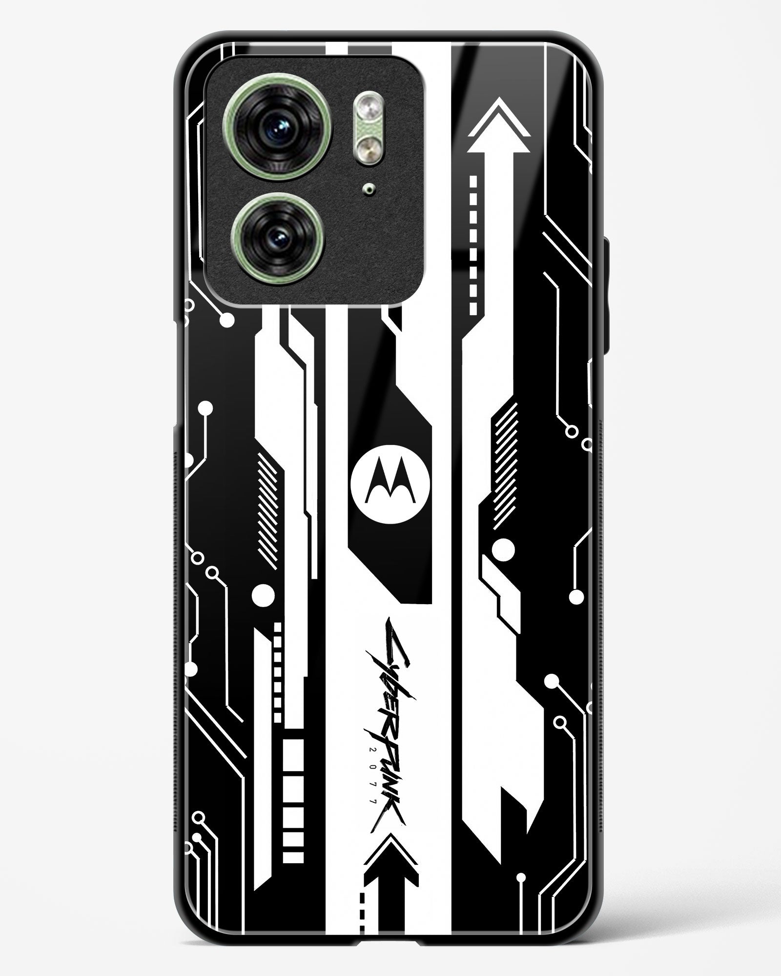 Gaming Abstract Glass Phone Case-Motorola Edge 40