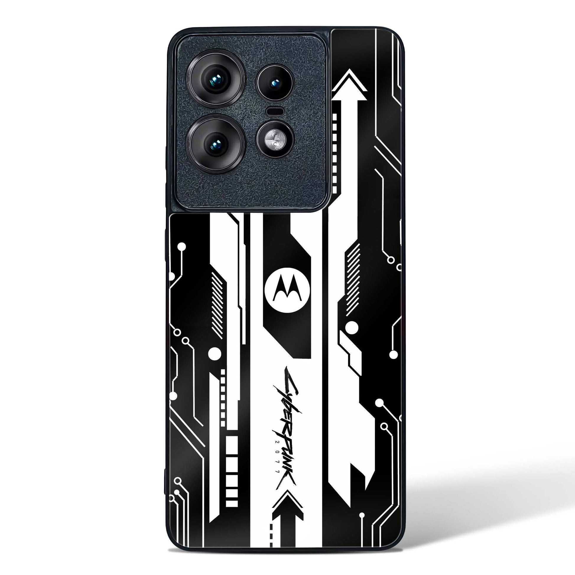 Gaming Abstract Glass Phone Case-Motorola Edge 50 Pro