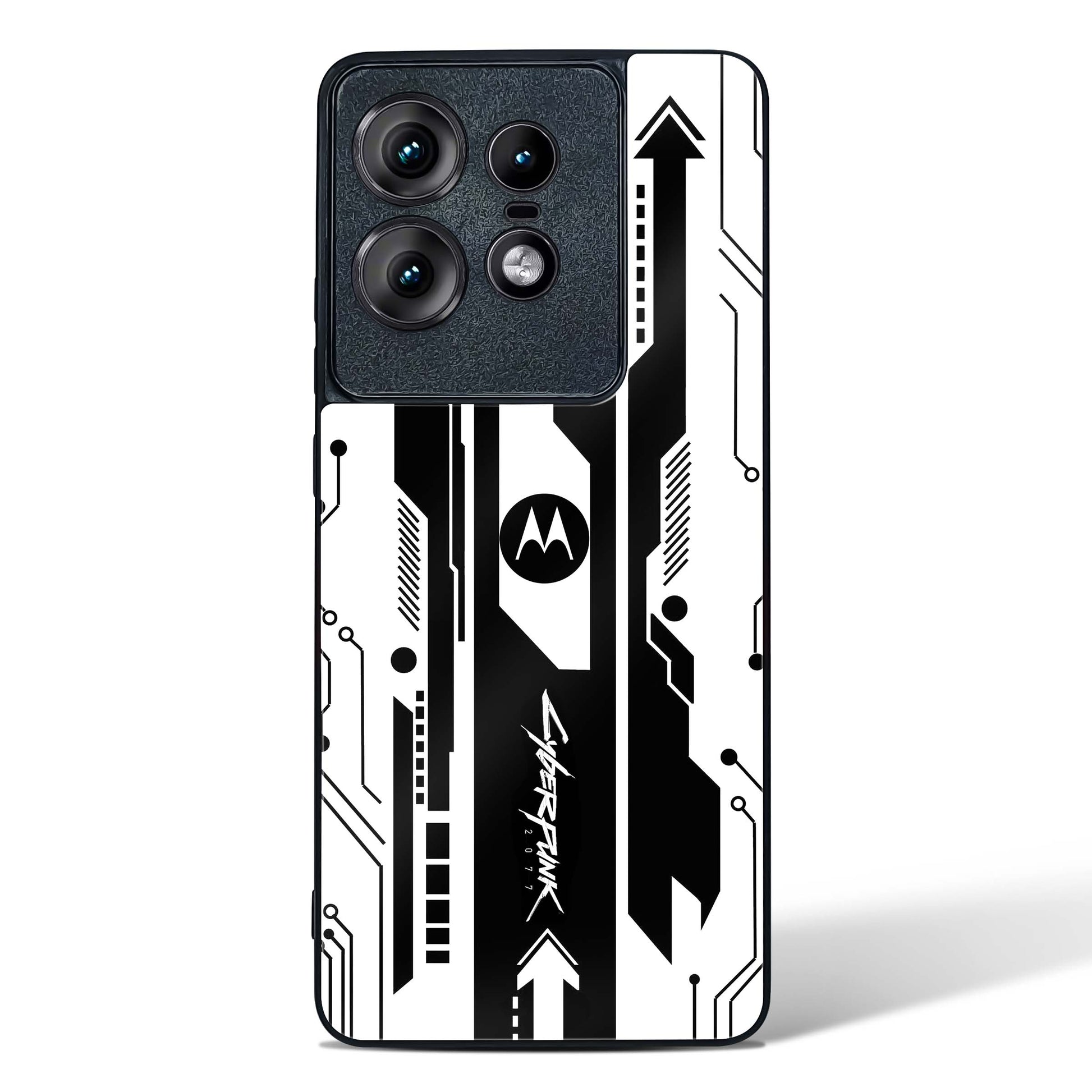 Gaming Abstract Glass Phone Case-Motorola Edge 50 Pro
