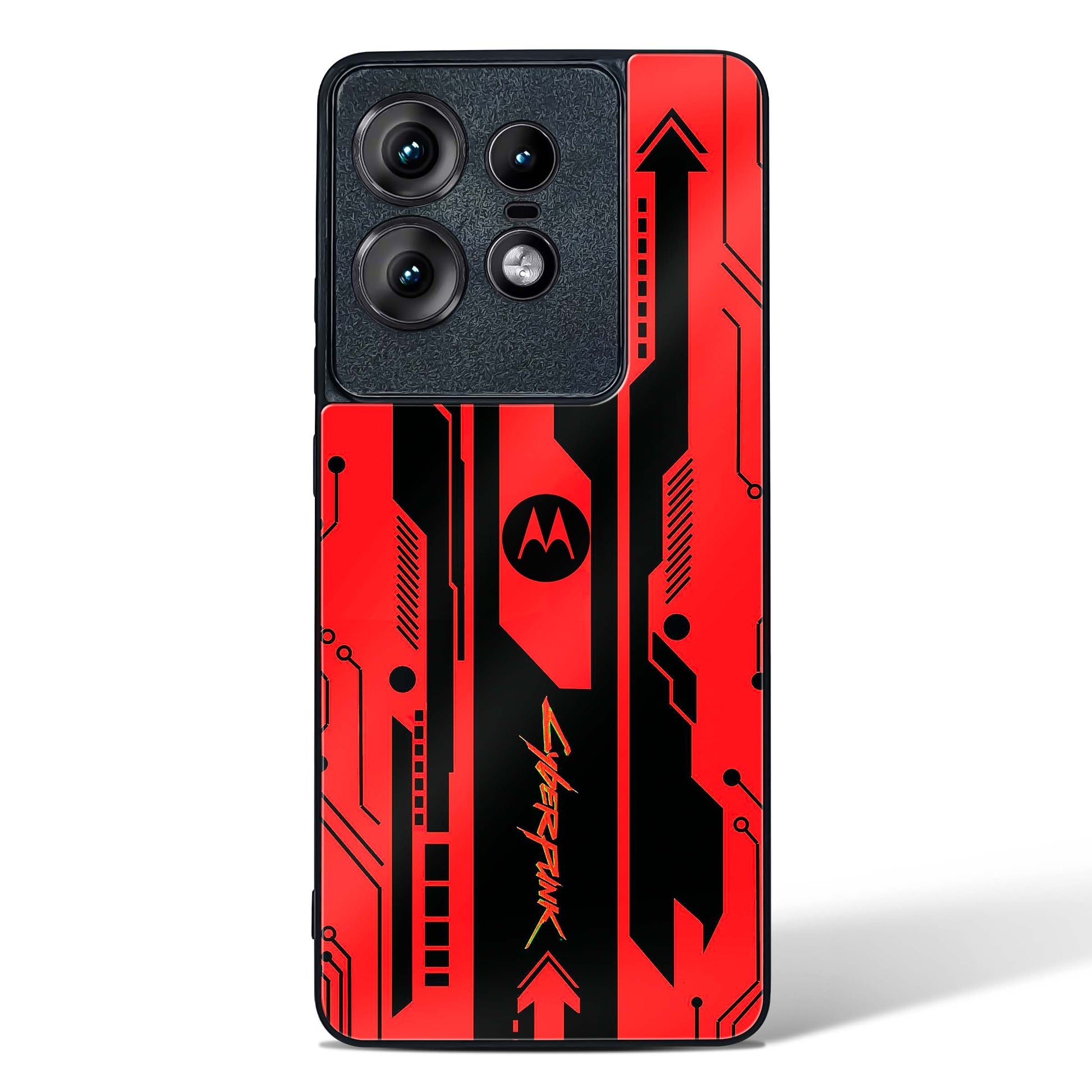 Gaming Abstract Glass Phone Case-Motorola Edge 50 Pro