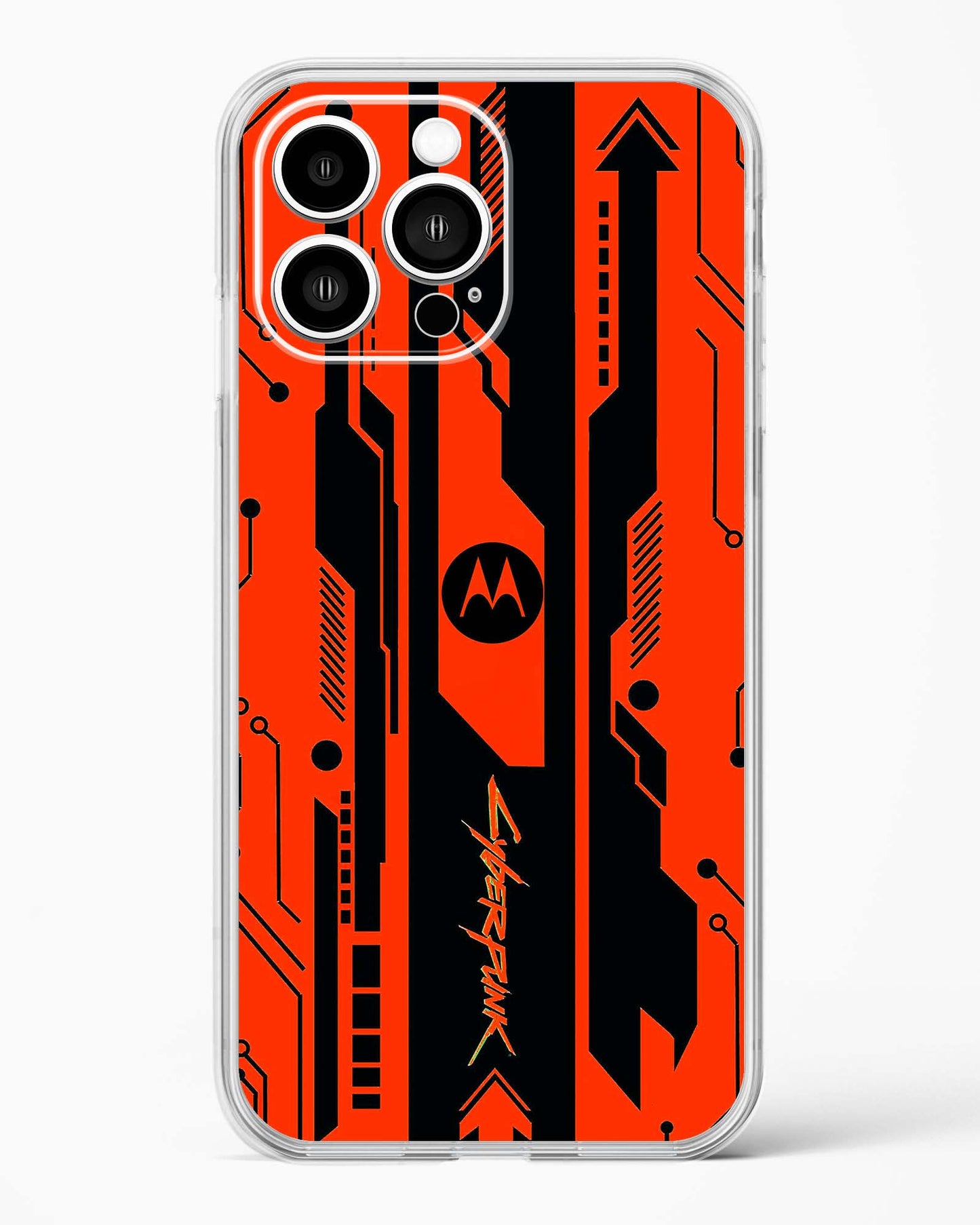 Gaming Abstract Clear Silicone Case