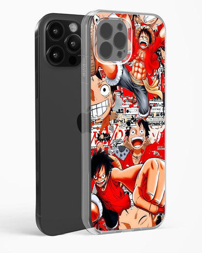 Gear 5 Luffy Collage Clear Silicone Case