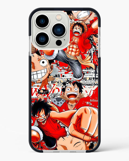 Gear 5 Luffy Collage Impact Drop Protection Case