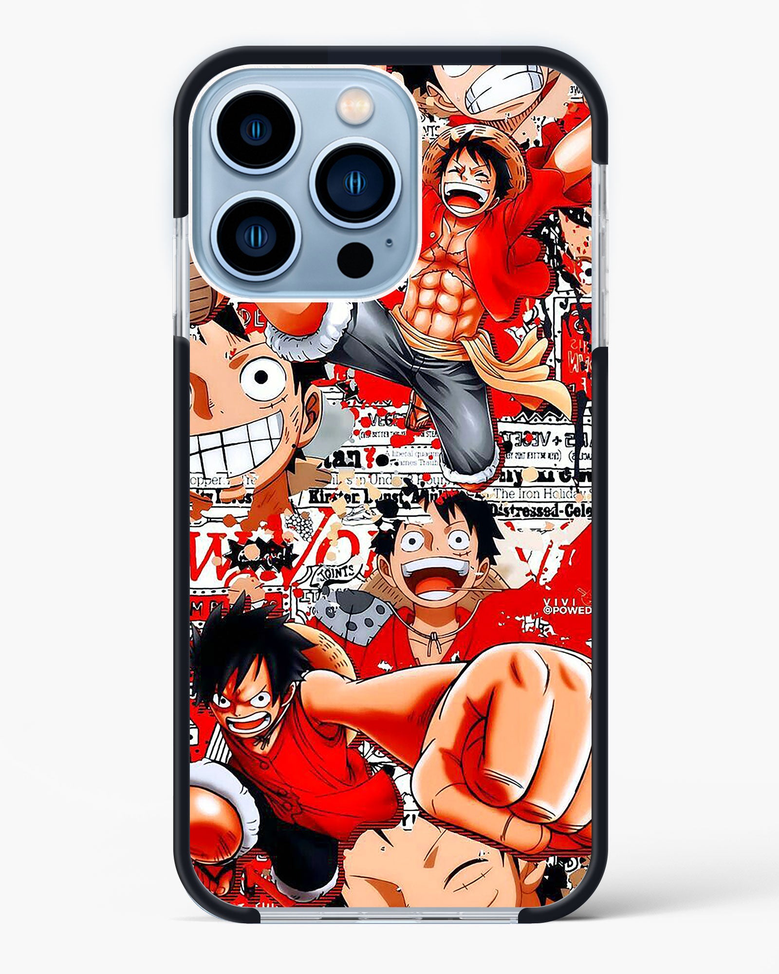 Gear 5 Luffy Collage Impact Drop Protection Case
