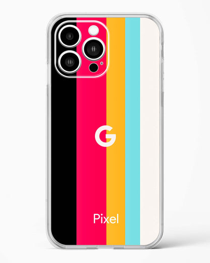 Spectrum Stripe Clear Silicone Case