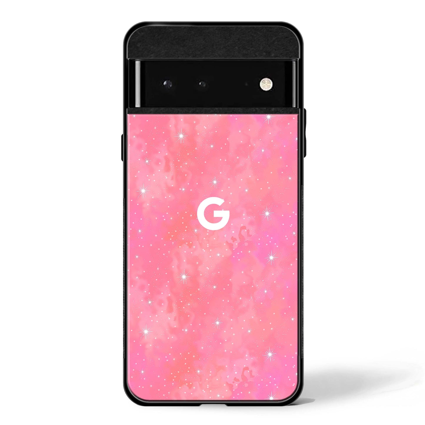 Pink Stardust Google Pixel Glass Phone Case