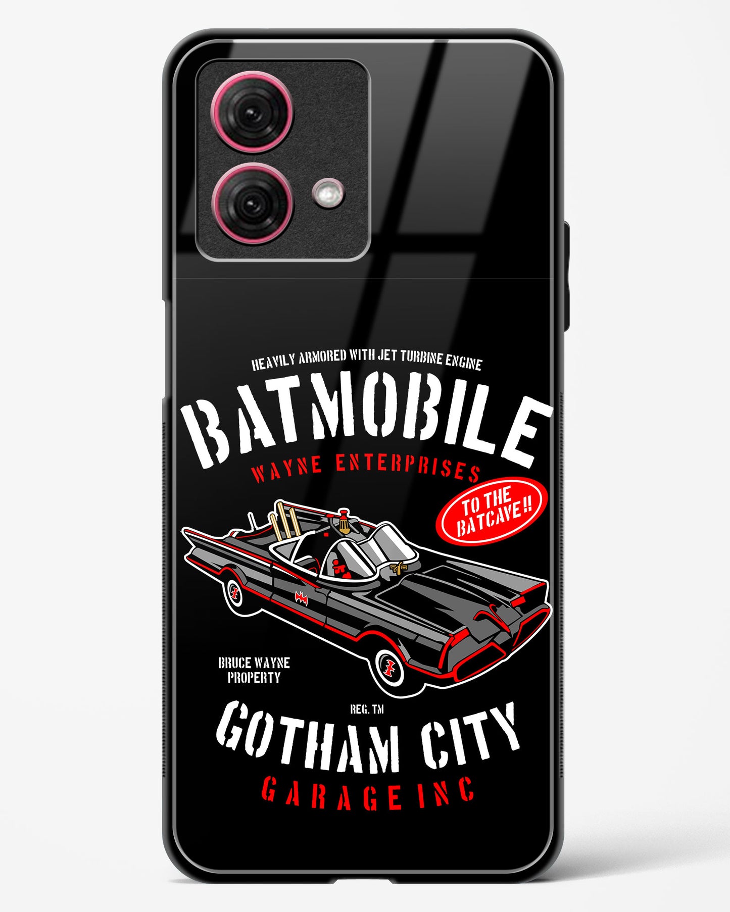 Gotham Batmobile Edition Phone Case-Moto G84 5G