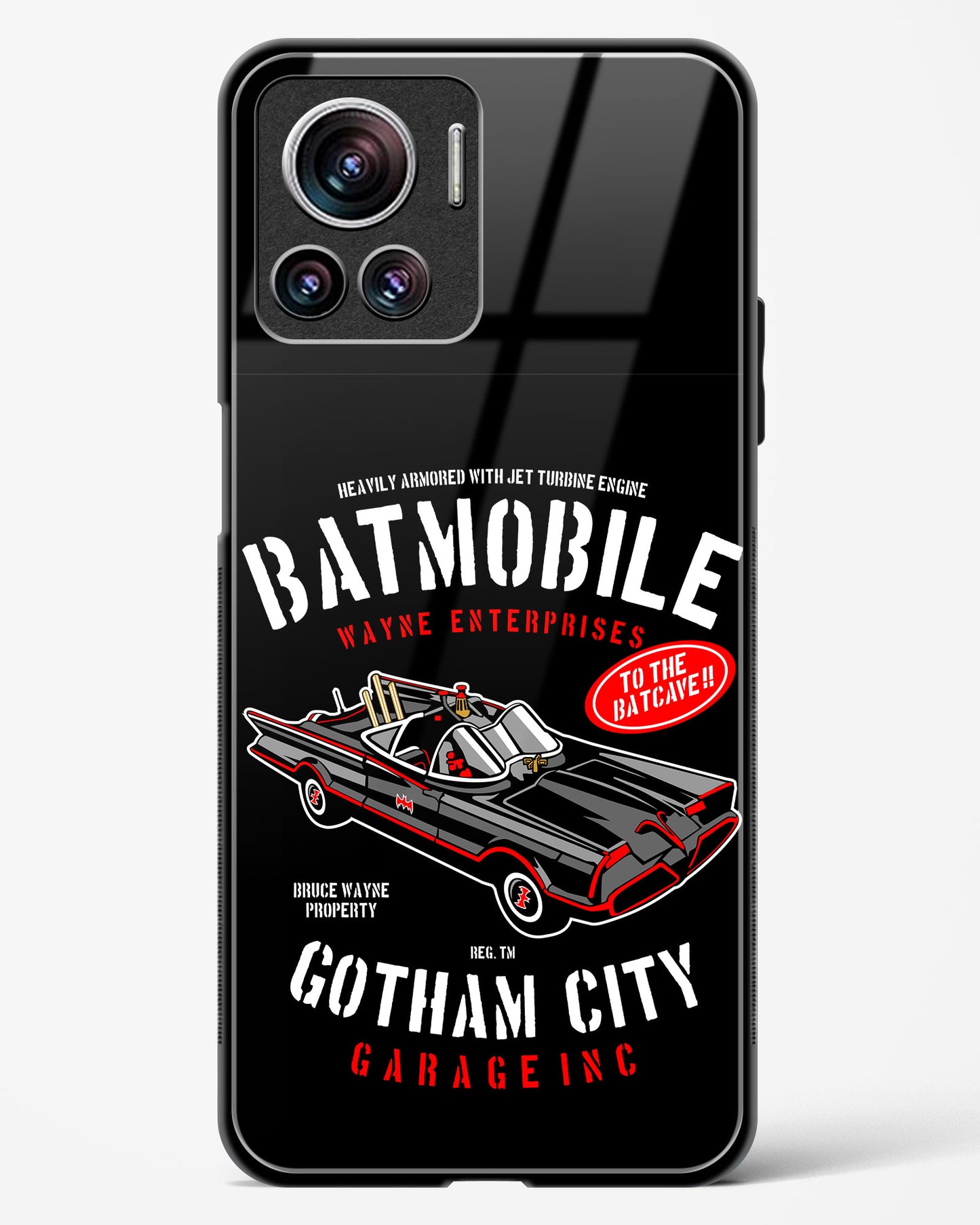 Gotham Batmobile Edition Phone Case-Motorola Edge 30 Ultra