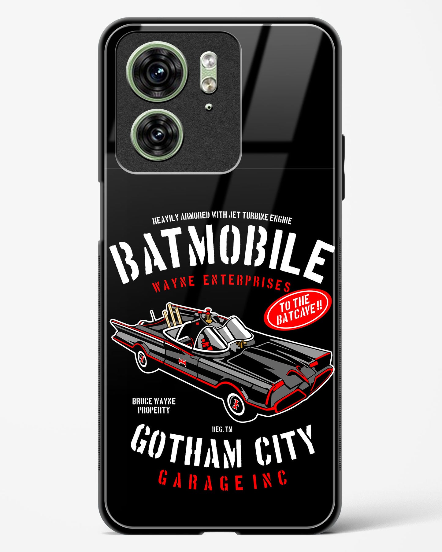 Gotham Batmobile Edition Phone Case-Motorola Edge 40