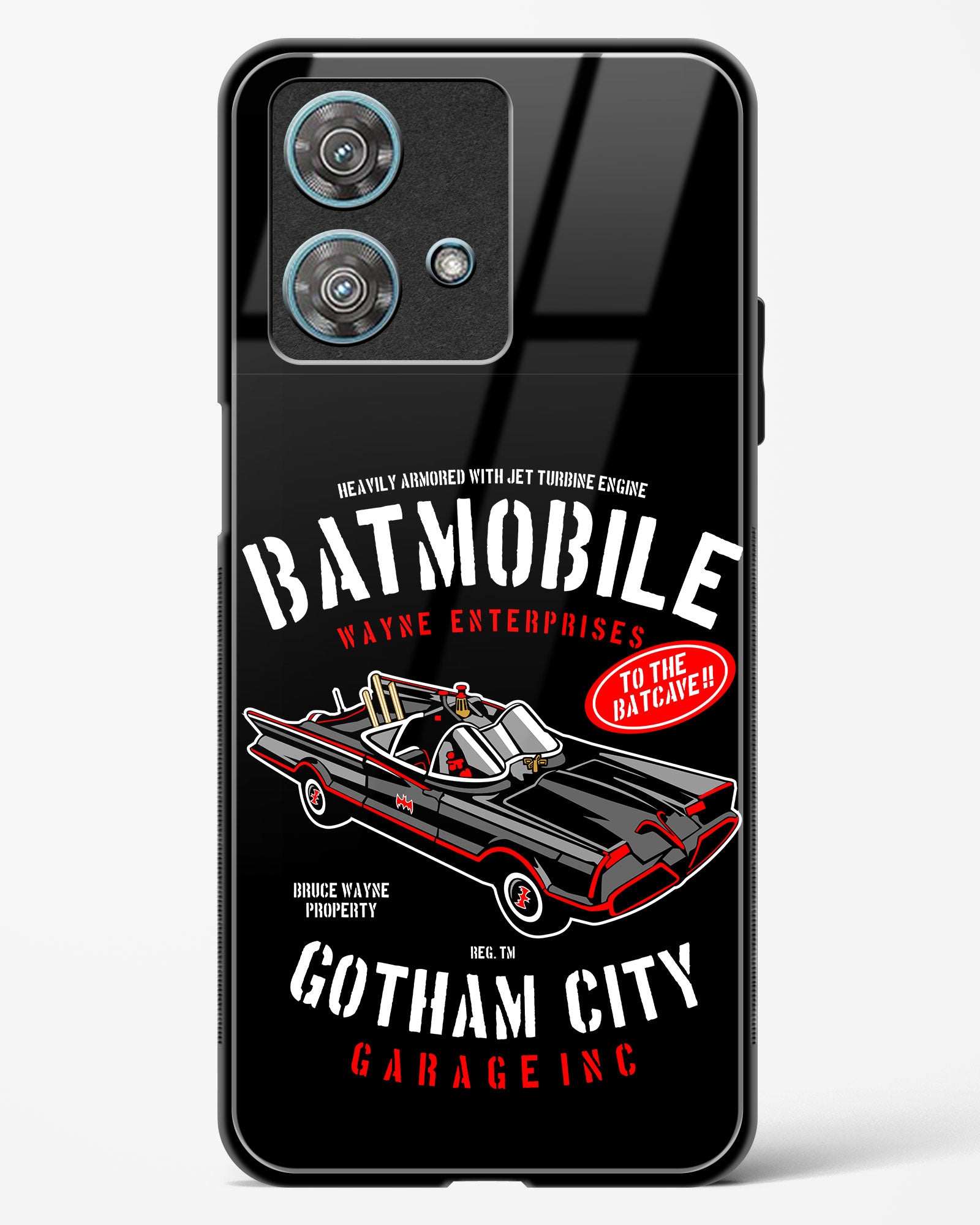 Gotham Batmobile Edition Phone Case-Motorola Edge 40 Neo