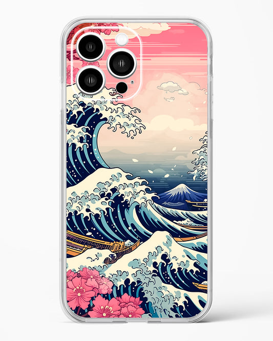 Great Wave off Kanagawa Clear Silicone Case