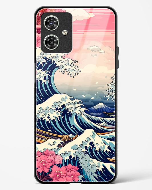 Great Wave off Kanagawa Glass Phone Case-Moto G64 5G