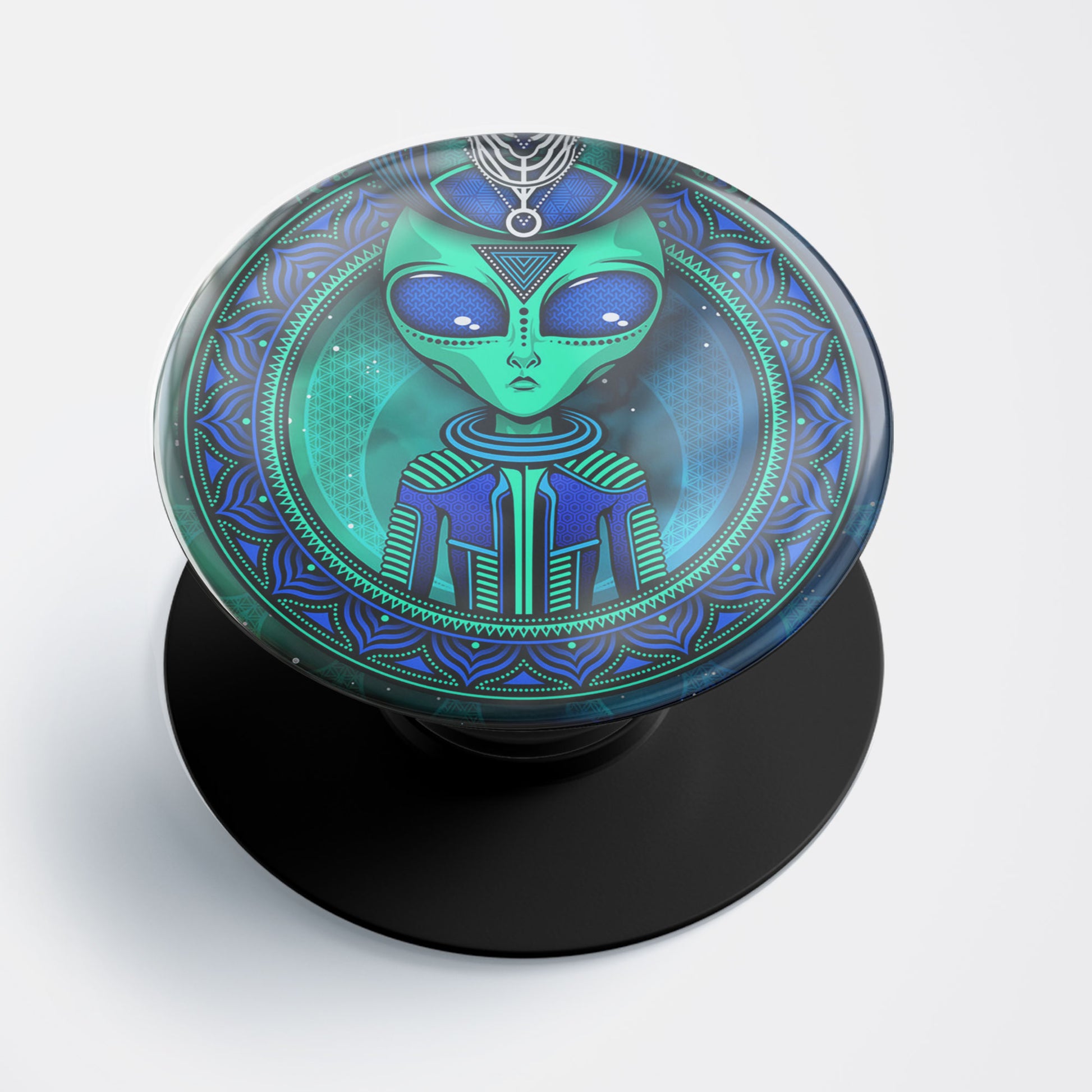 Green Alien Gloss Pop Holder