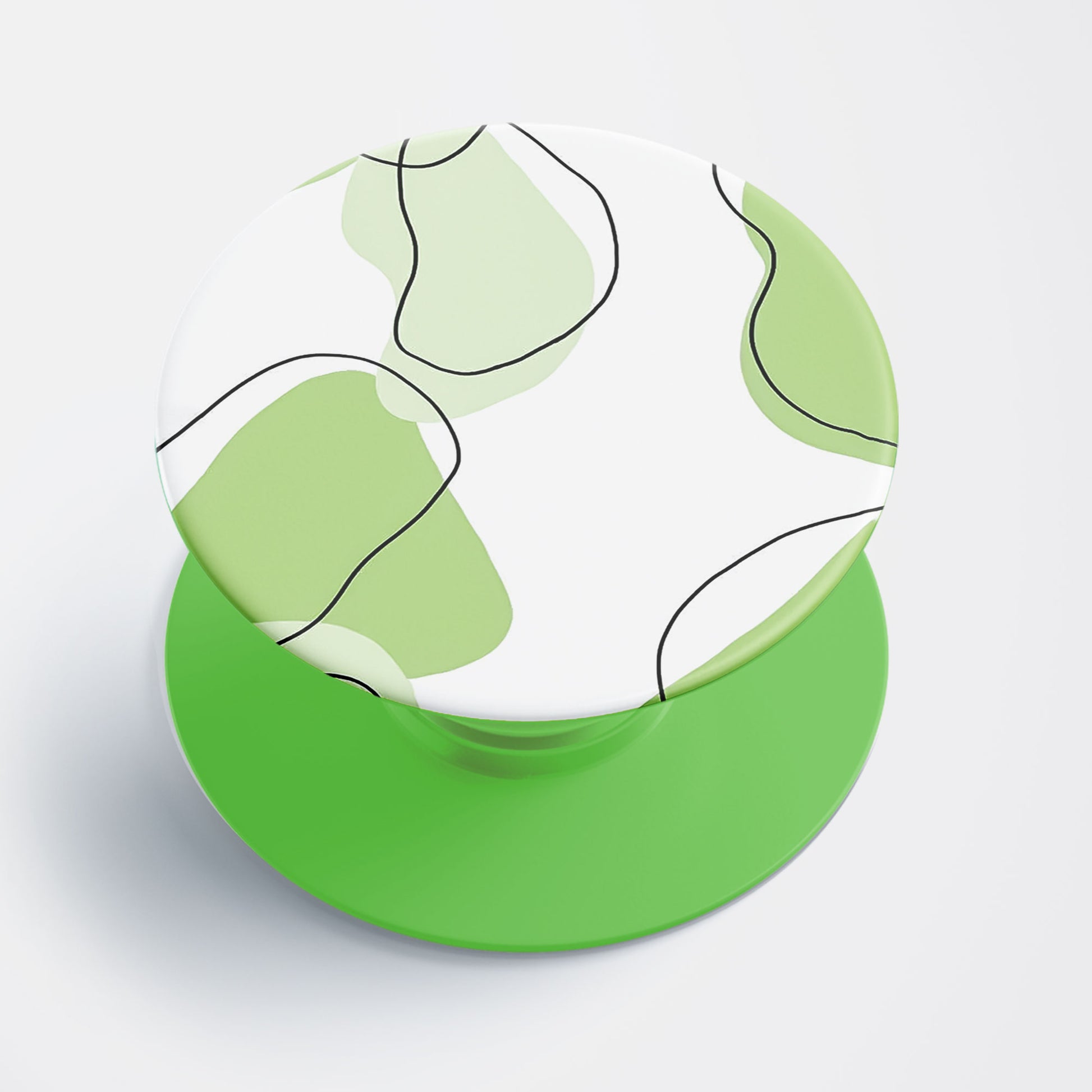 Green Boho Flat Pop Holder