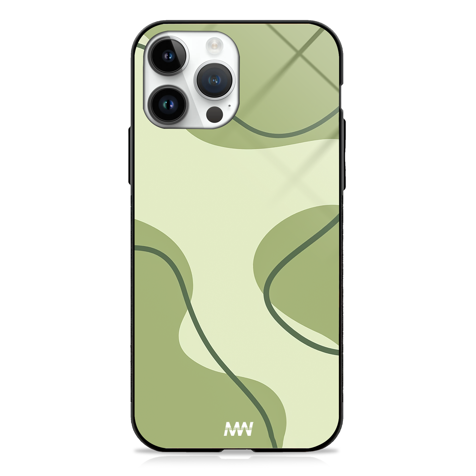 Green Aesthetic Pattern GLASS CASE -  - MW Stuffs - 