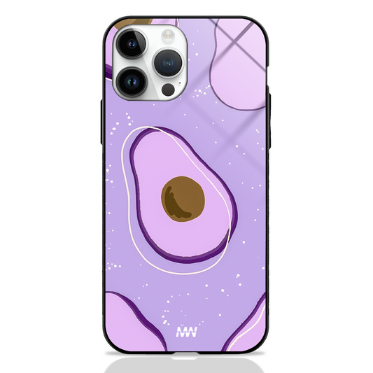 Guac and Roll Purple Premium Glass Case -  - MW Stuffs - 