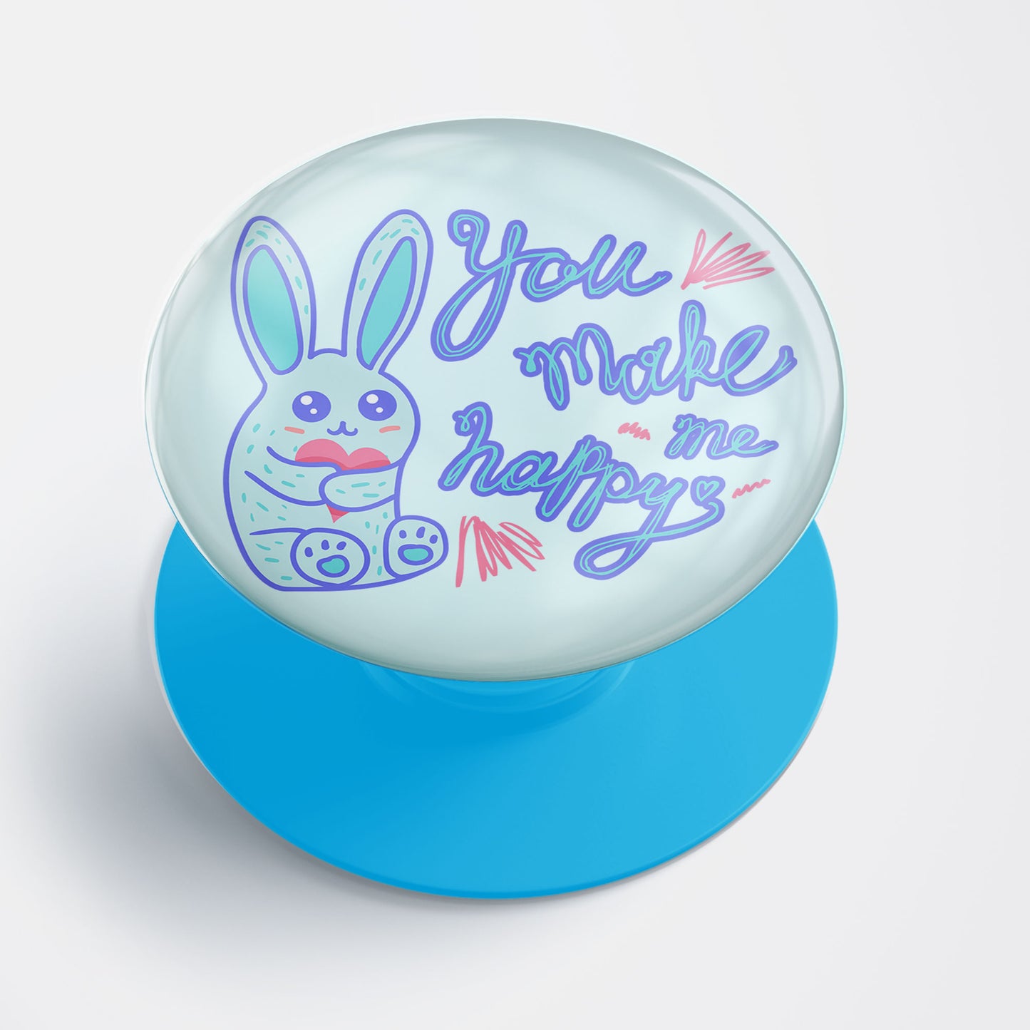 Happy Bunny Gloss Pop Holder