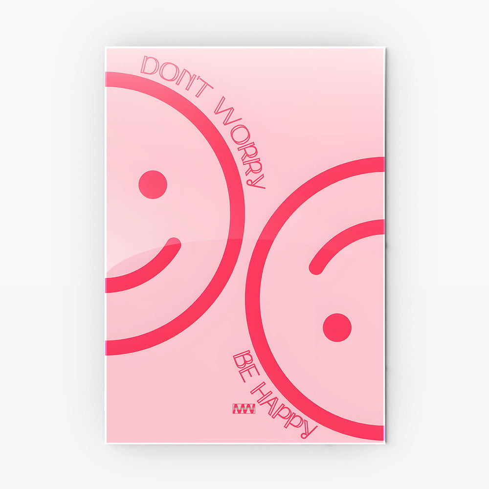 Happy Mood metal poster