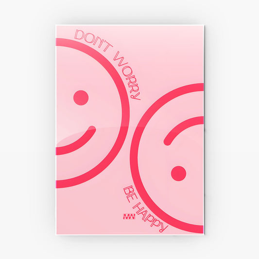 Happy Mood metal poster