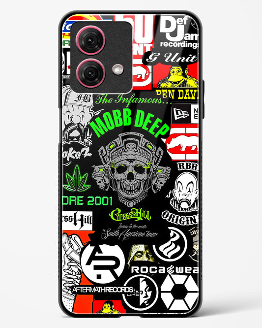 Hip Hop Culture Glass Phone Case-Moto G84 5G