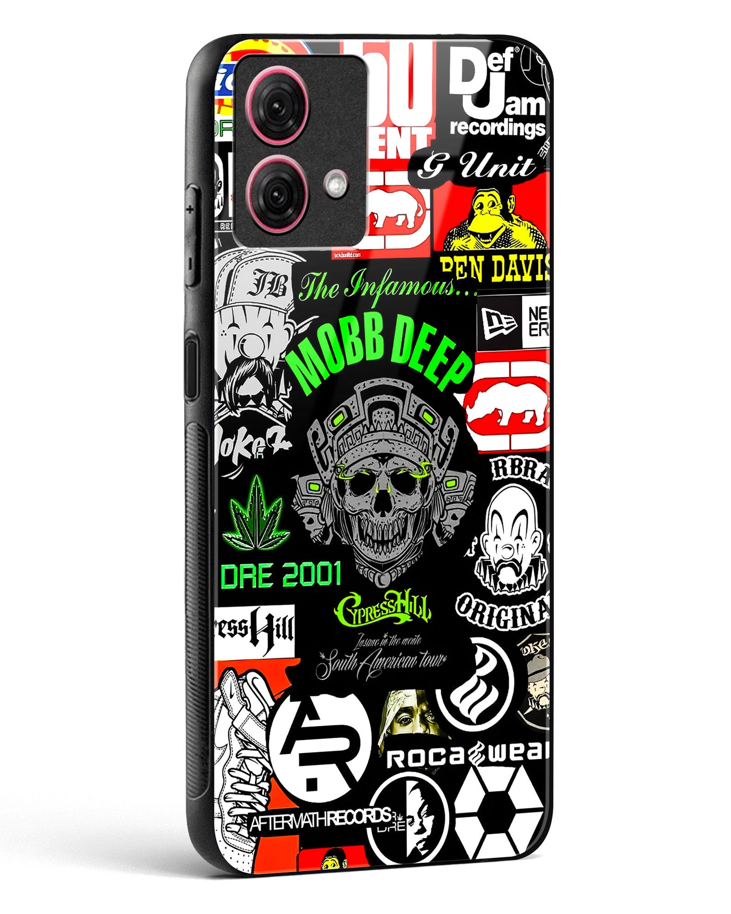 Hip Hop Culture Glass Phone Case-Moto G84 5G