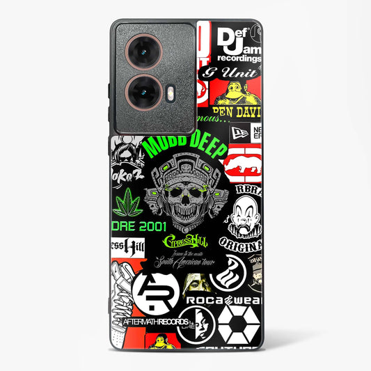 Hip Hop Culture Glass Phone Case-Moto G85 5G