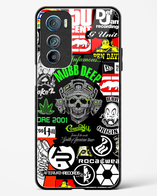 Hip Hop Culture Glass Phone Case-Motorola Edge 30
